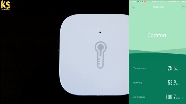 Aqara Temperature Humidity Sensor With Xiaomi Gateway