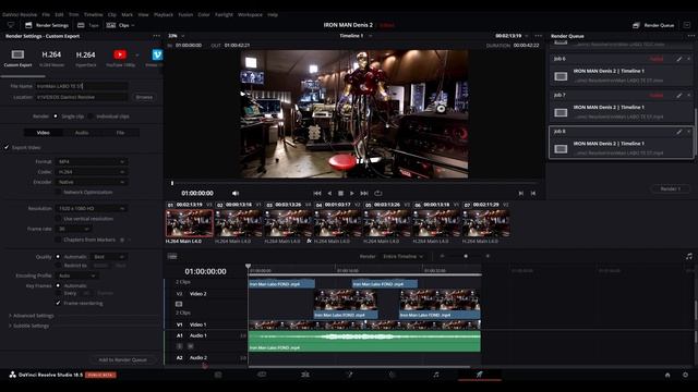 Davinci Resolve 18 Render Job Failed Cannot find appropriate codec смотреть онлайн