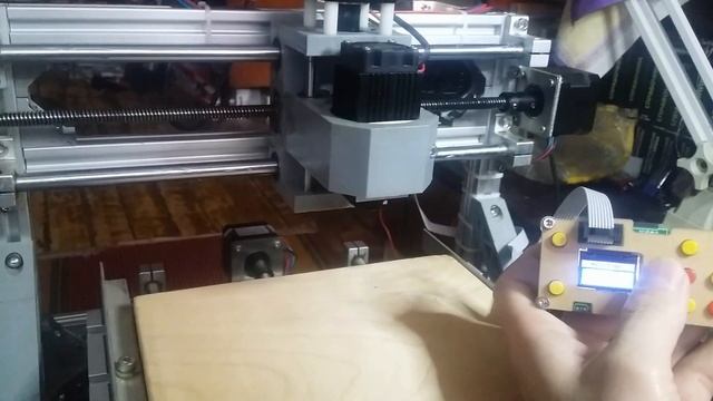 GRBL офлайн контроллер для CNC 2418. смотреть онлайн