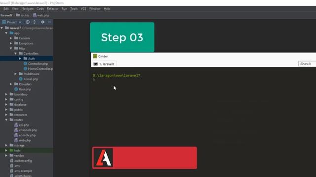 Laravel 7 auth scaffolding step by step | laravelarticle смотреть онлайн