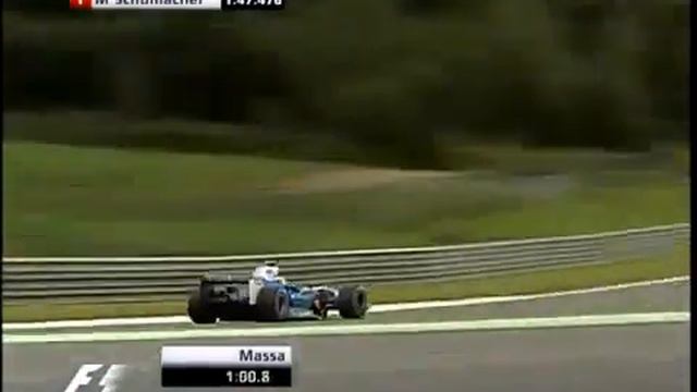 F1 Spa 2005 Felipe Massa Sauber Petronas C24 смотреть онлайн