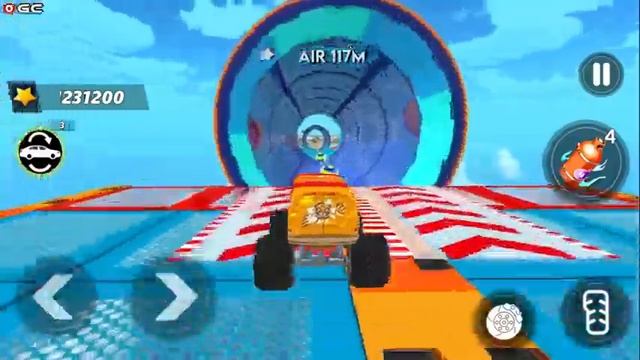 Monster Truck Mega Ramp New Car Racing Stunts 2021 Impossible 3D Xtreme City Car Android GamePlay # смотреть онлайн
