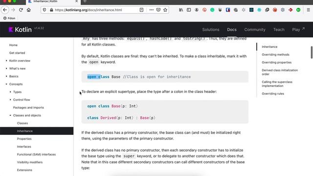 17 Kotlin Koans Classes Inheritance смотреть онлайн