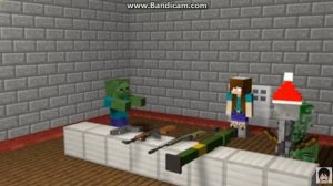 Minecraft Школа Монстров - СТРЕЛЯЛКИ В МАЙНКРАФТ (Minecraft Анимация)