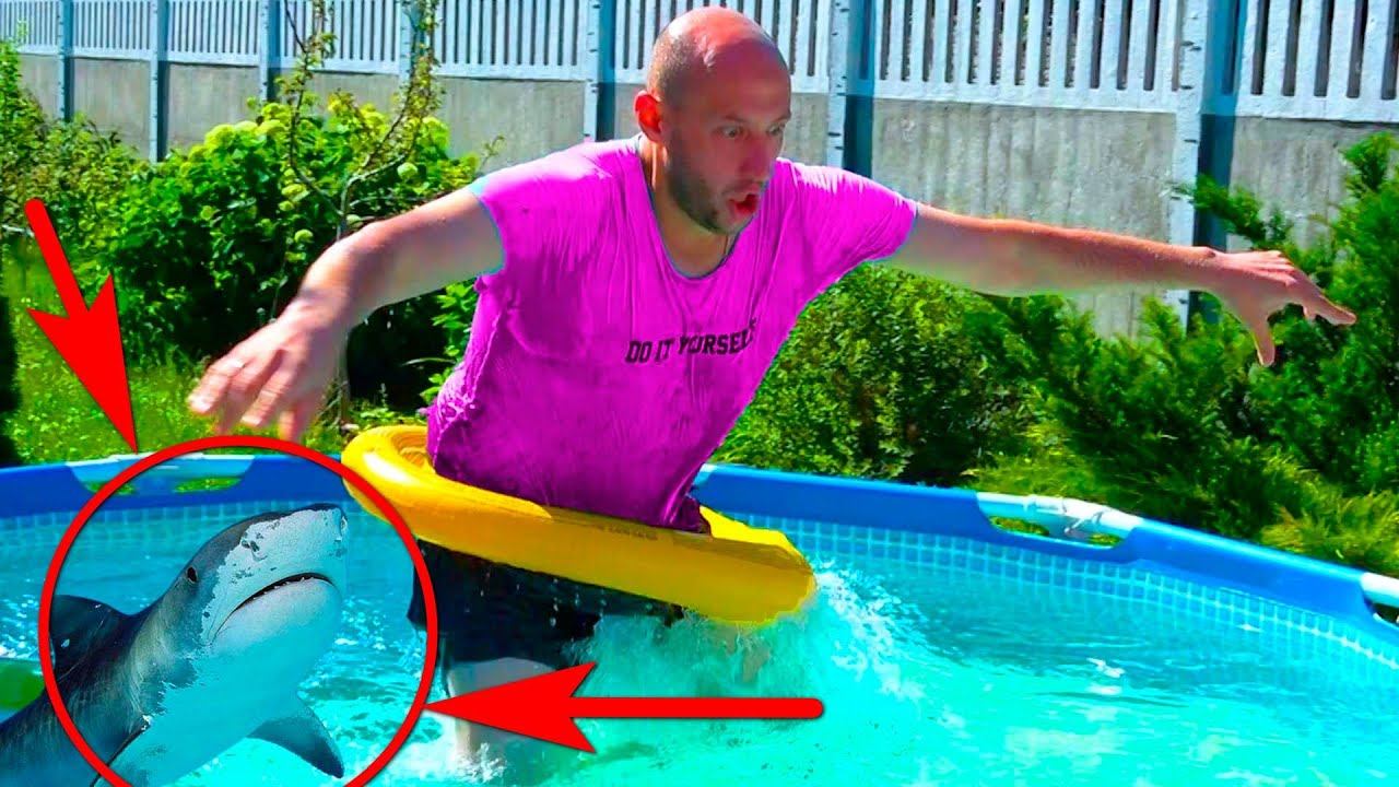 КАК ВЫГНАТЬ БАТЮ из БАССЕЙНА? смотреть онлайн