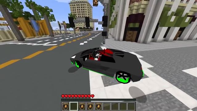 Top 10 Cars Mods for Minecraft PE (cars 2x1) смотреть онлайн