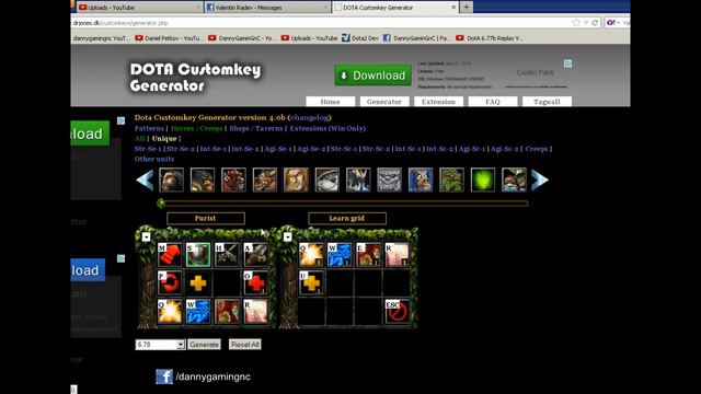 Warcraft III DotA Customkey Generator Tutorial 2013 смотреть онлайн