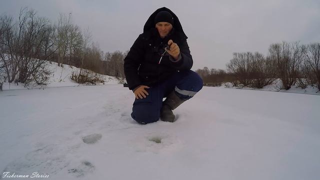 ХОРОШАЯ РЫБАЛКА!!! ЗДЕСЬ МНОГО РЫБЫ!!! смотреть онлайн