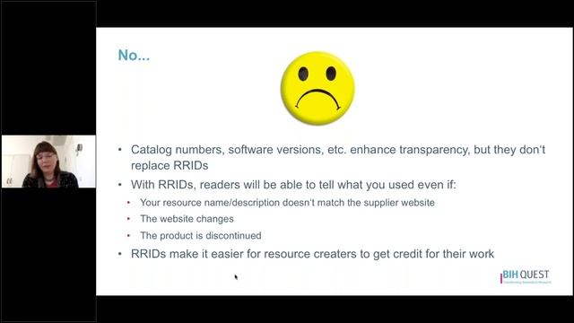 Resource Research Identifiers (RRIDs) - ReproducibiliTeach смотреть онлайн