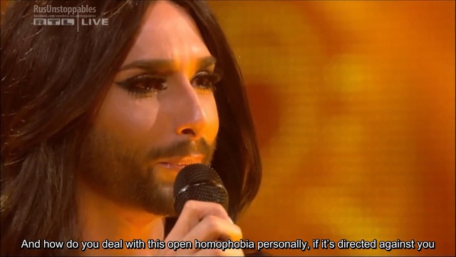 Conchita Wurst - 2014 MBE (English Subtitles)