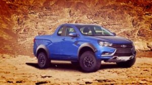 #LADA VESTA PICKUP 4Х4 2019