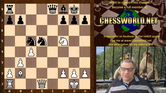 Amazing Chess Game: Michael Adams vs Nils Grandelius : Tradewise Gibraltar (2018): Sicilian Defense смотреть онлайн
