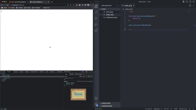 Créer & utiliser des fonctions en PHP simplement ! смотреть онлайн