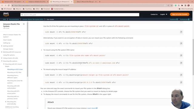 Mounting Elastic File System(EFS)(NFS) to an EC2 Instance AWS, Beware of Security Groups blocking смотреть онлайн