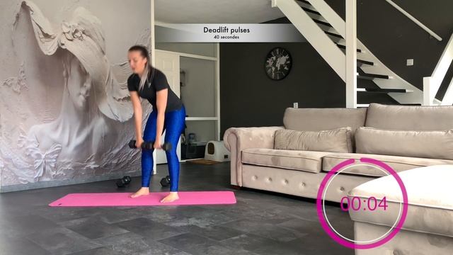 45 min FULLBODY Workout + Dumbbells // ?Burn 500 Calories?// BUILD MUSCLE | lucyb_fit смотреть онлайн