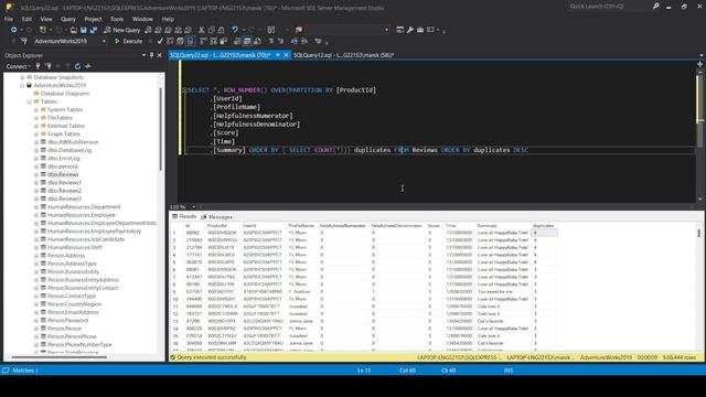 Deleting Duplicate Records on SSMS with ROW_NUMBER() || Mandataa смотреть онлайн