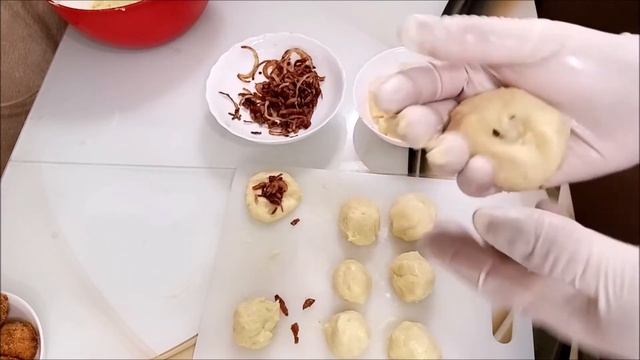 Хрустящие картофельные шарики с начинкой смотреть онлайн