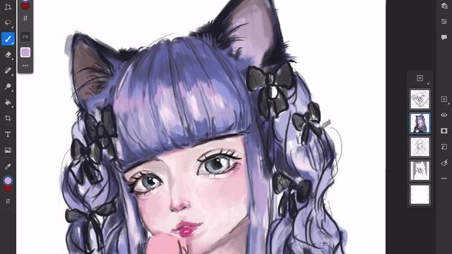 【Speedpaint】Happy New Years 2023 | Photoshop Ipad Speedpaint смотреть онлайн