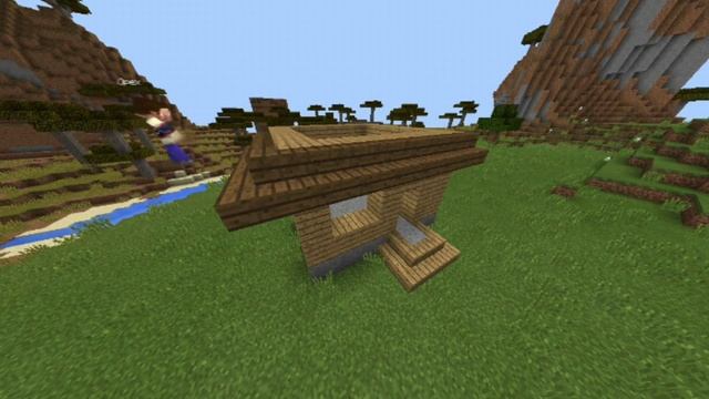 ДЕРЕВЕНСКИЙ ДОМ В МАЙНКРАФТ ПЕ (Minecraft PE MCPE) 0.14.0 - 0.15.0 Таймлапс Minecraft PE MCPE0.15. смотреть онлайн