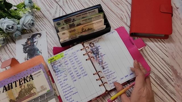 Распределение бюджета 33700// Третье распределение Января2024/ Новые стулья #cashenvelopes смотреть онлайн