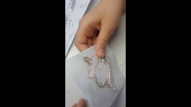 Брошка "Единорог" из бисера ? смотреть онлайн