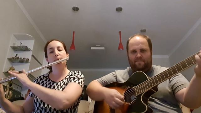 Everybody wants to rule the world (cover) Flute and guitar смотреть онлайн