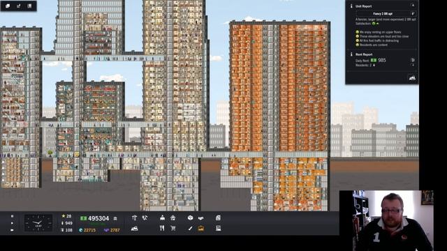 Project Highrise - tips and tricks Let's Play смотреть онлайн