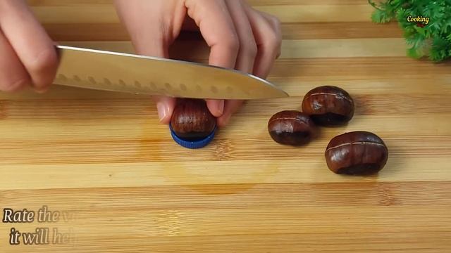 ¡De esta forma!¡ las castañas perfectas! poca gente conoce este truco/sin horno/al estilo coreano смотреть онлайн