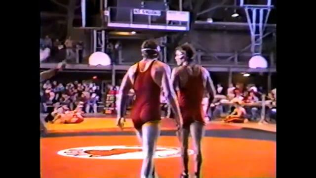 1989 Big 8 Semis; Eric Voelker of Iowa State vs Randy Couture of Oklahoma State смотреть онлайн