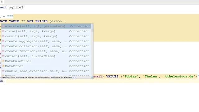 Web-Technologien, Datenbanken #07: SQLite in Python verwenden смотреть онлайн