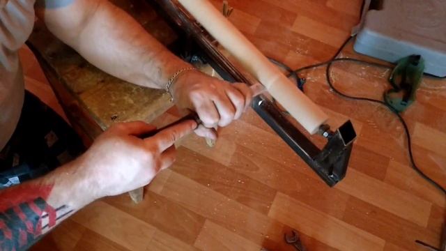 Самодельный токарный по дереву из дрели смотреть онлайн