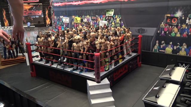 WWE Figure Battle Royal Match смотреть онлайн