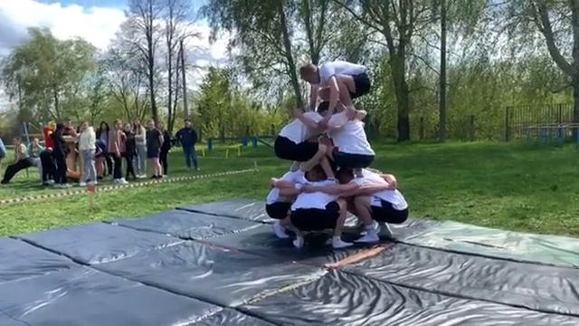 Гимнастическая пирамида, КОМБАТ 2022, 1 место смотреть онлайн