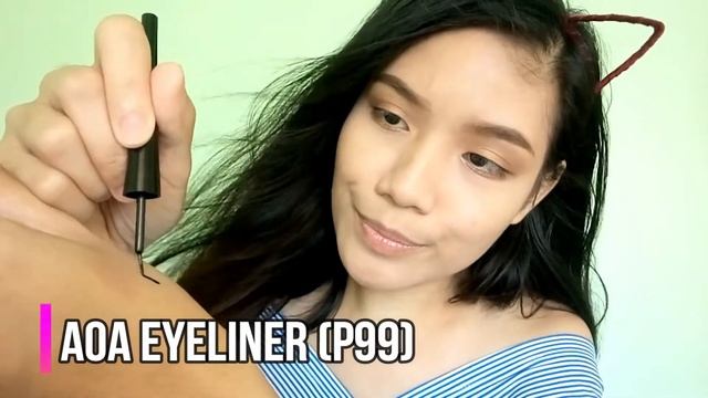 $1 ONE DOLLAR makeup using AOA STUDIO ? | Patsy Boo смотреть онлайн