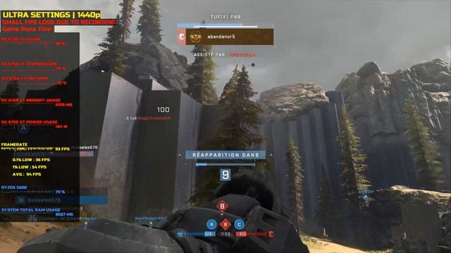 Halo : Infinite - RX 6750 XT (OC) & RYZEN 5600G (PCIe 3.0) - 1080p/1440p/4K - ULTRA SETTINGS смотреть онлайн