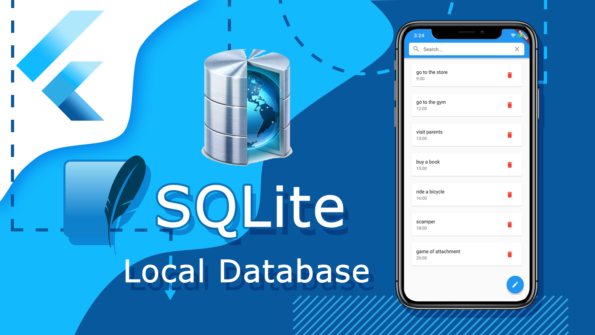 Flutter уроки - Flutter + SQLite. Список дел смотреть онлайн