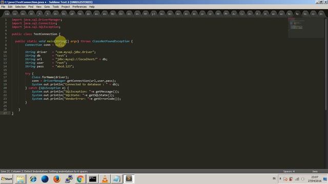 Java console - How to Connect Java to Mysql from command line (cmd) смотреть онлайн