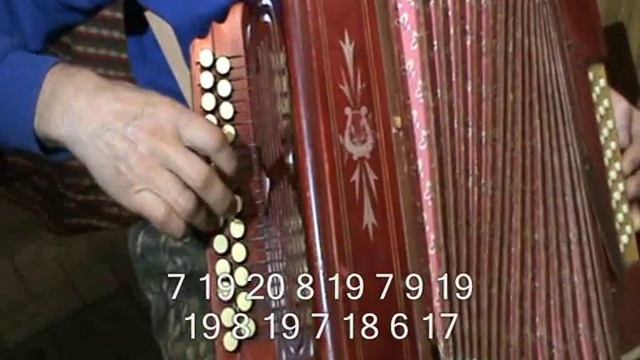 Черноглазая казачка с нотами в цифрах. смотреть онлайн
