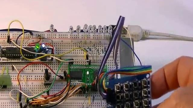 PCA9555 32-Bit GPIO Expander with Arduino смотреть онлайн