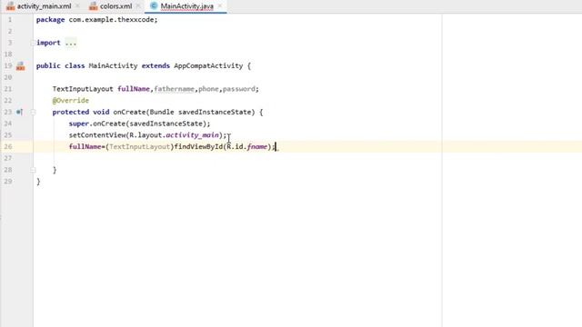 TextInputLayout in Android Studio | Android Development Tutorials | TheXXCODE IT Solutions смотреть онлайн
