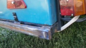 самодельный трап (рампа ) для прицепа