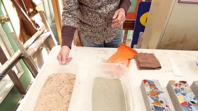 How to mosaic: A walkway border project смотреть онлайн