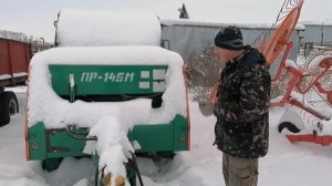 Пресс подборщик ПР-145М, отзыв по работе в сезон 2022