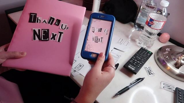 DIY THANK U, NEXT BURNBOOK (super easy tutorial) смотреть онлайн