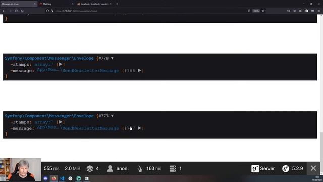 27 - Utilisation du composant Messenger dans un projet Symfony (2/2) смотреть онлайн