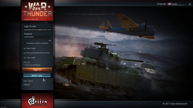 War Thunder : Switch user หรือ log out смотреть онлайн