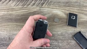 How To Replace A 2017 - 2020 Volvo S90 Key Fob Battery - Change Replacement S 90 Remote Batteries