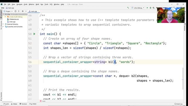 Implementing an STL Sequential Container Wrapper with C++ Variadic Templates смотреть онлайн