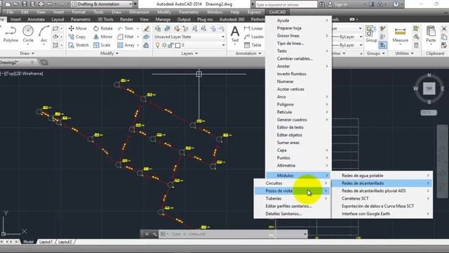 AUTOCAD CIVIL 3D 2016 REDES DE ALCANTARILLADO PARTE 22 смотреть онлайн