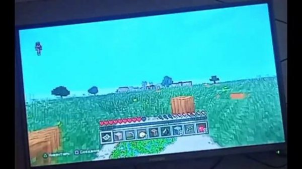 идеальный плоский мир на minecraft PlayStation 3 edition